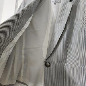 Kasper Pin Striped Suit Jacket